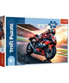TREFL Puzle Ātrais motocikls, 100 gab.