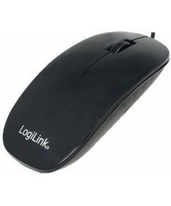 LOGILINK ID0063 "Slim" optical mouse USB, 1000 DPI, black