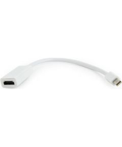 Gembird Mini DisplayPort to HDMI White adapter cable