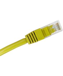 Alantec KKU5CZA1 networking cable Yellow 0.25 m Cat5e U/UTP (UTP)