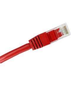 Alantec KKU5CZA1 networking cable Red 0.25 m Cat5e U/UTP (UTP)