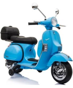 Lean Cars Vespa Scooter Electric Ride On Motorcycle - Blue