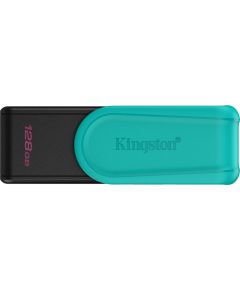 Kingston  128GB Portable USB 3.2 Gen 1 DataTraveler Exodia S (Black/Turquoise)