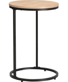Sānu galdiņš HEDVIG D40xH60cm, osis/melns