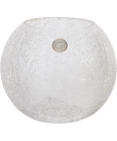 Vâze CRACK BOWL D20,5xH16,5cm, stikls