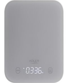 ADLER AD 3181 grey kitchen scale