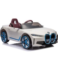 Lean Cars Battery Car BMW I4 4x4 White