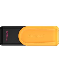 Kingston 512GB Portable USB 3.2 Gen 1 DataTraveler Exodia S (Black/Yellow)
