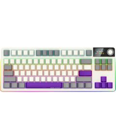 LORGAR KBP70TKLW, Wireless TKL Mechanical Gaming Keyboard Pro, Beige, EN layout