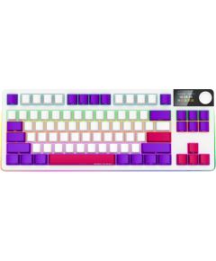 LORGAR KBP70TKLW, Wireless TKL Mechanical Gaming Keyboard Pro, White, EN layout