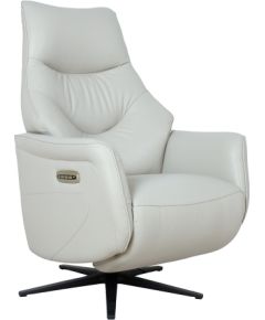 Recline armchair DAYANA with electric mechanism, beige leather