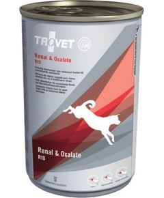 TROVET Renal & Oxalate RID with chicken - Wet dog food - 400 g