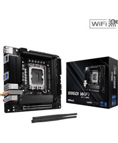 Asrock B860I WiFi Intel B860 LGA 1851 (Socket V1) mini ITX