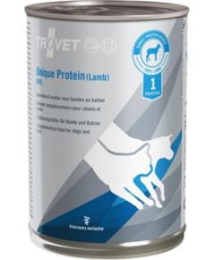 TROVET Unique Protein UPL with lamb - Wet dog and cat food - 400 g