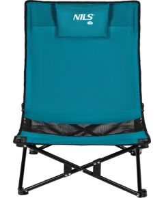 Nils Extreme NC3306 KRZESŁO PLAŻOWE NIEBIESKO CZARNE NILS CAMP