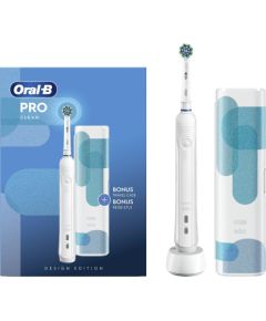 Braun Oral-B Pro 1 Clean toothbrush white