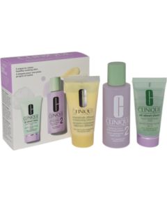 Clinique CLINIQUE SET (ALL ABOUT CLEAN 30ML+CLARIFYING LOTION EXFOLIATOR 60ML+MOISTURIZING LOTION 30ML)