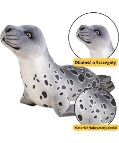 Leantoys Pluszowa Maskotka Przytulanka Foka Szara 37cm