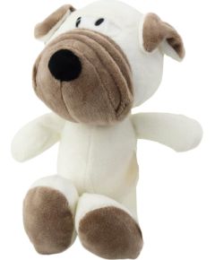 Leantoys Mała Pluszowa Maskotka Przytulanka Piesek Mops Przyssawka 16cm