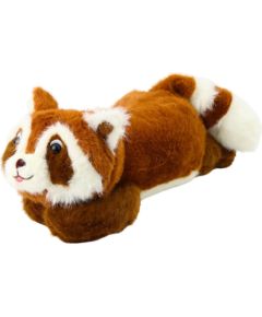 Leantoys Pluszowa Maskotka Przytulanka Szop Brązowy Leżący 30cm