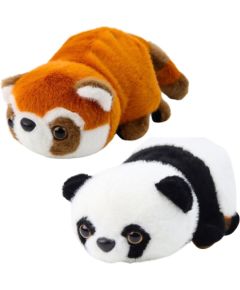 Leantoys Pluszowa Maskotka Przytulanka Panda Czerwona Klasyczna 2w1 22cm