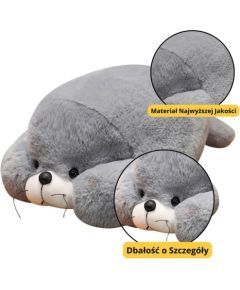 Leantoys Pluszowa Maskotka Przytulanka Duża Foka Szara 29cm
