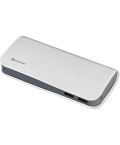 Platinet PMPB11LW Power Bank Luxury Leather 11000 mAh Портативный аккумулятор 2x USB 2.1A белый