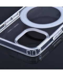 iLike Apple  CLEAR MAG COVER case compatible with MagSafe for IPHONE 13 transparent