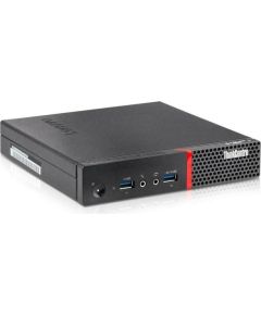Lenovo ThinkCentre M700 i7-6700T|16GB DDR4|512GB SSD| Windows 10 Pro| Mini dators| melns (atjaunots)