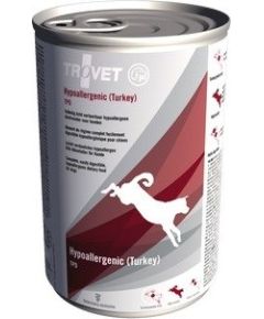 TROVET Hypoallergenic TPD with turkey  - Wet dog food - 400 g