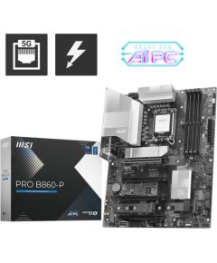 MSI PRO B860-P motherboard Intel B860 LGA 1851 (Socket V1) ATX