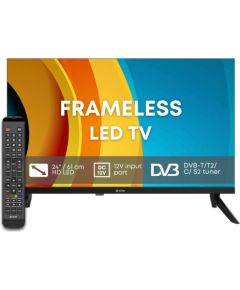 eSTAR LED TV 24"/61cm LEDTV24R2T2 Black