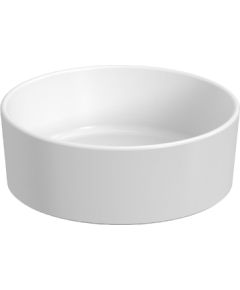 Jika izlietne Cubito Pure, d=400 mm, h=150 mm, uz virsmas, matēta balta
