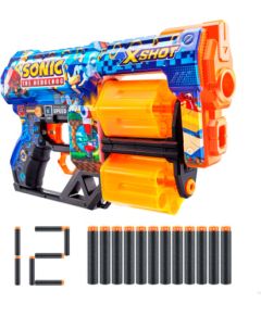 Pistole ar 12 porol. šautriņam līdz 27 m X-Shot Skins Sonic ZURU 8 g+ CB47133