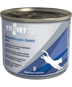 TROVET Hypoallergenic RRD with rabbit - wet cat food - 200g