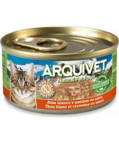 ARQUIVET Tuna with Shrimp - wet cat food - can - 80 g