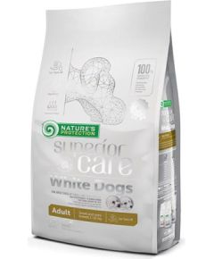 NATURE'S PROTECTION Superior Care White Dogs Grain Free Adult Small Lamb - dry dog ​​food - 4 kg
