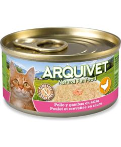 ARQUIVET kurczak w sosie z krewetkami 80g
