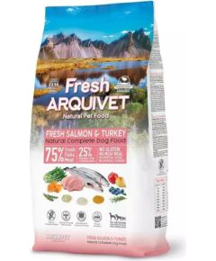 ARQUIVET Fresh Salmon with turkey - semi-moist dog food - 2,5 kg