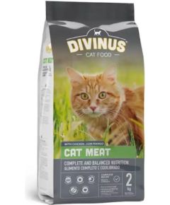 DIVINUS Cat Meat - dry cat food - 2 kg
