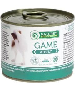 NATURE'S PROTECTION Adult Game - wet dog food - 200 g
