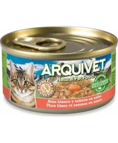 ARQUIVET Tuna and salmon - wet cat food - can - 80 g