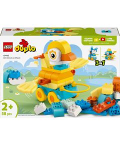 Lego Duplo 3 w 1 Zwierzątka na kółkach (10448)