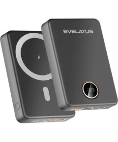 Evelatus   Wireless Power Bank 22.5W 10000 mAh Type-C Black