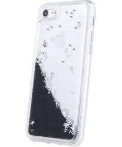 iLike Apple  iPhone 11 Liquid Letters TPU Case Black