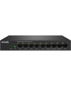 Tenda G0-8G-PoE wired router Gigabit Ethernet Black