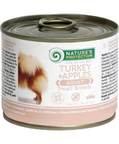 NATURE'S PROTECTION Adult Small Turkey and Apples - wet dog food - 200 g