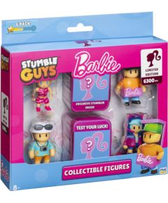 Bandai STUMBLE GUYSxBARBIE FIGURES 6 PACK DELUXE BOX VER.A