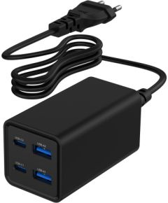CHARGER USB UNIVERSAL 4P 65W/TA-UC-2A2C-PD65-01-BK GEMBIRD