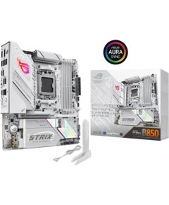 Mainboard ASUS AMD B850 SAM5 Micro-ATX Memory DDR5 Memory slots 4 1xPCI-Express 5.0 16x 4xM.2 1xHDMI 1xDisplayPort 2xUSB 2.0 4xUSB 3.2 4xUSB-C 1xOptical S/PDIF 1xRJ45 2xAudio port STRIXB850-GGAMINGWIFI